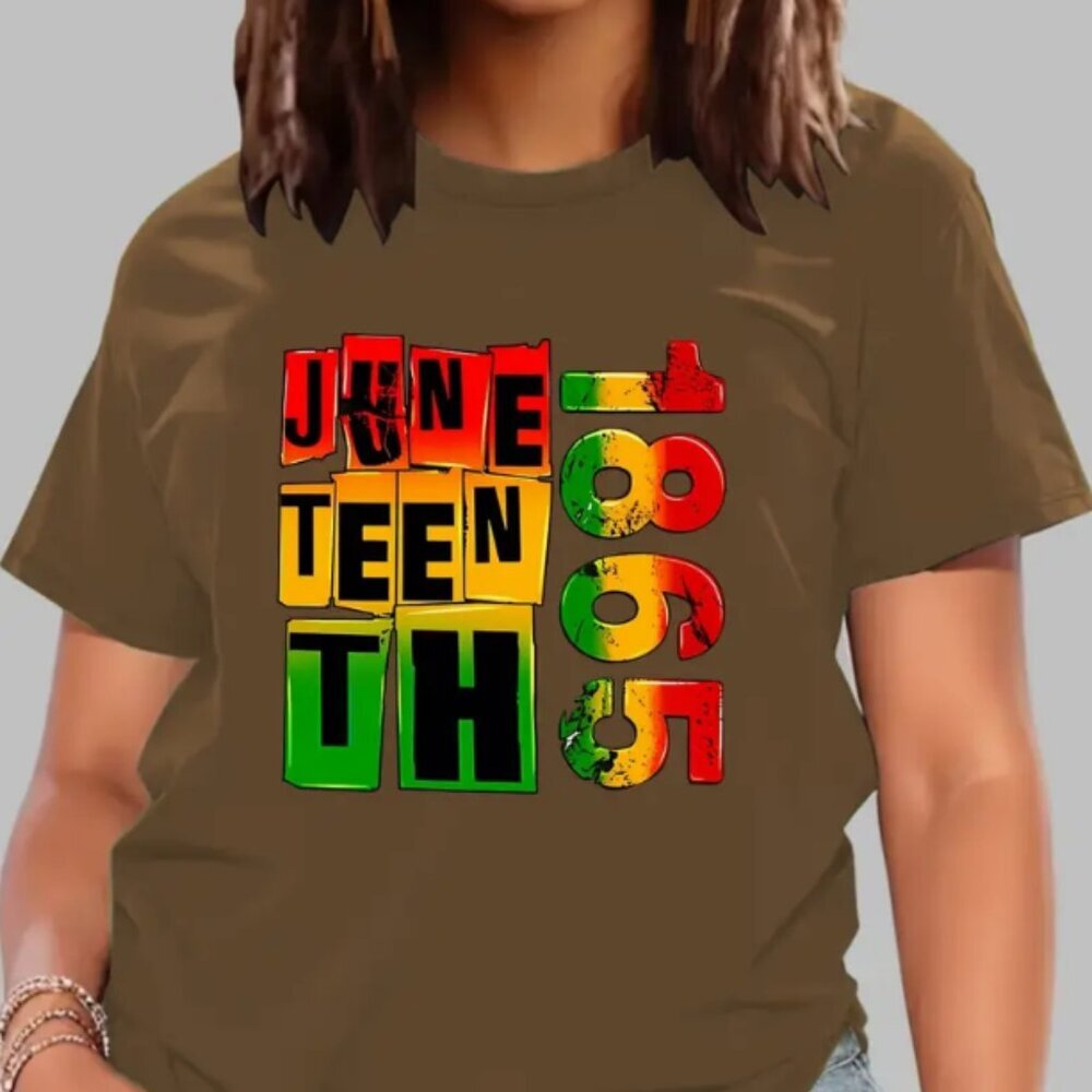 "1865 Juneteenth" - Custom T-Shirts Made to Order - NWT - Picture 2 of 9